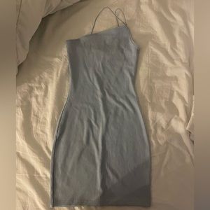 H&M ribbed mini dress